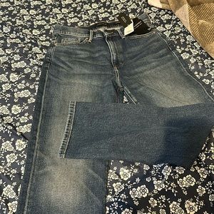 Banana republic high-rise straight ankle jeans brand new